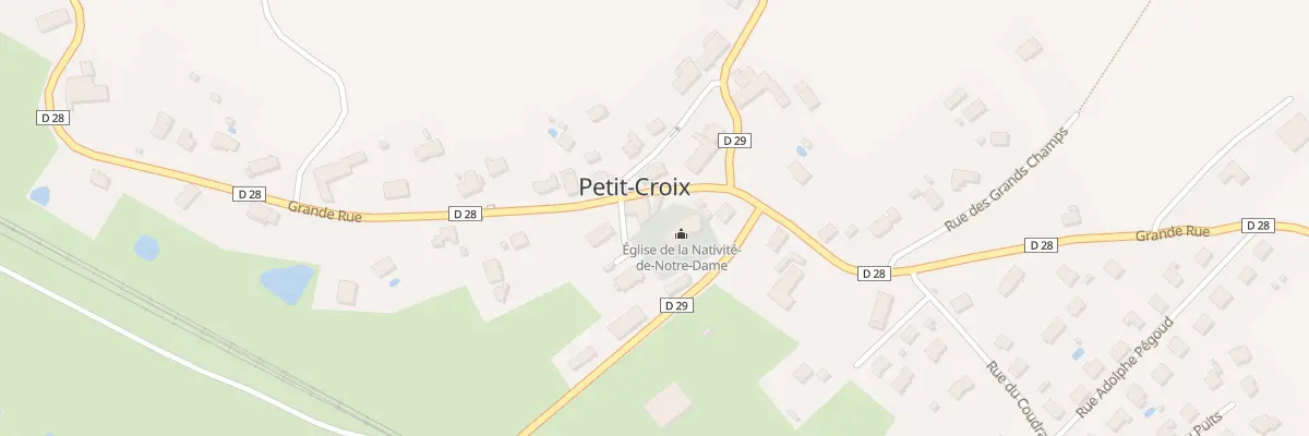 Plan du 15 Grande Rue à Petit-Croix