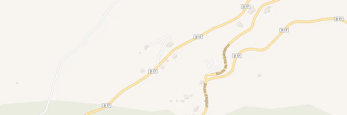 Plan du 860 Rte de Roquestéron à Sigale