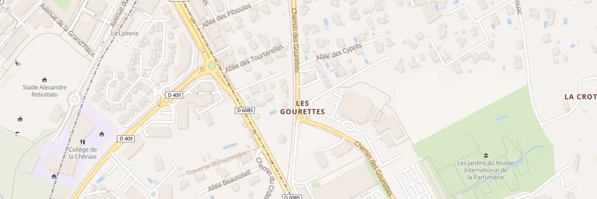 Plan du 649 Che des Gourettes à Mouans-Sartoux