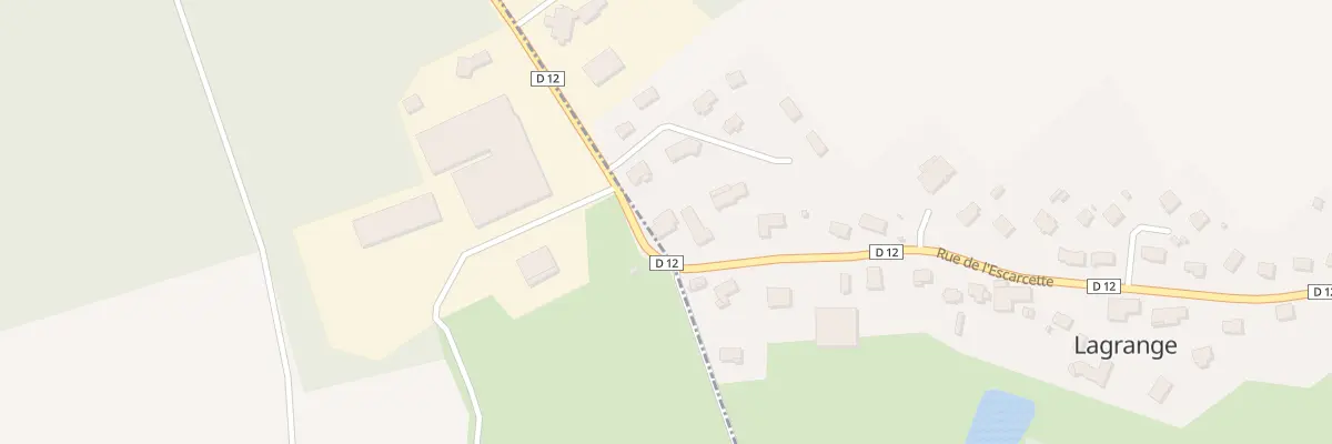 Plan du 1 Rue de l’Escarcette à Lagrange
