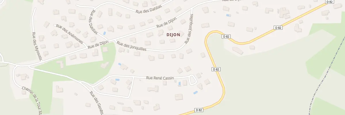 Plan du 14 Rue des Jonquilles à Saint-Dié-des-Vosges
