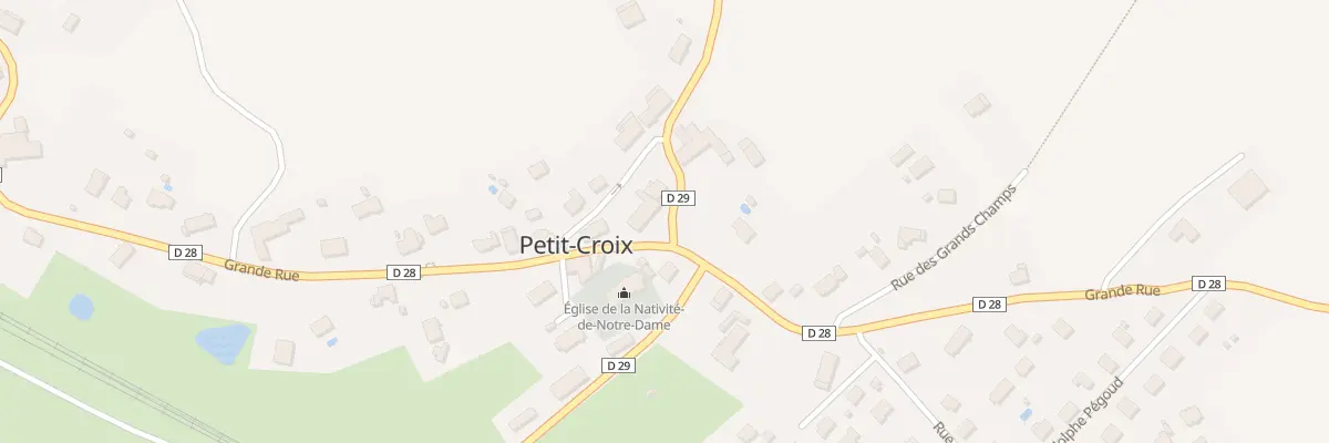 Plan du 1 Rue du Chalet à Petit-Croix