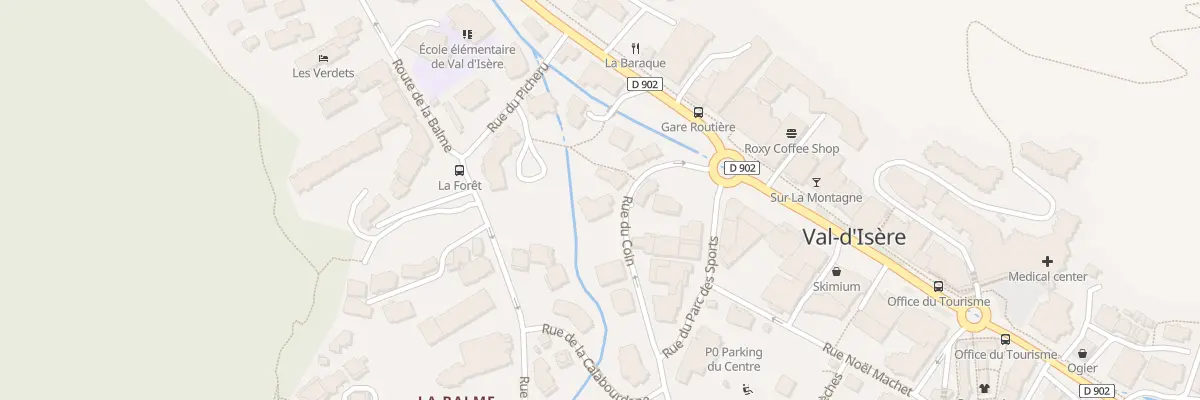 Plan du 90 Rue du Coin à Val-d’Isère