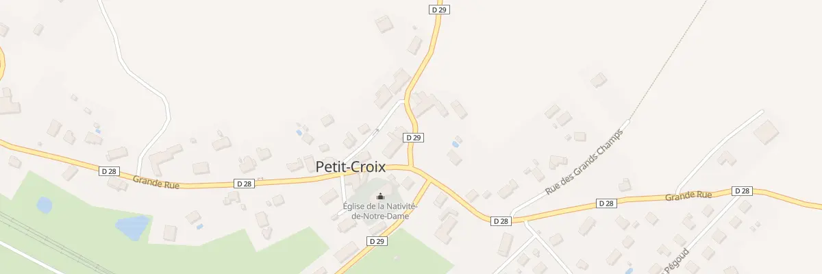 Plan du 3 Rue du Chalet à Petit-Croix