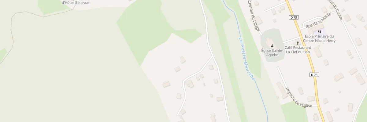 Plan du 70 Les Prés à Ban-sur-Meurthe-Clefcy