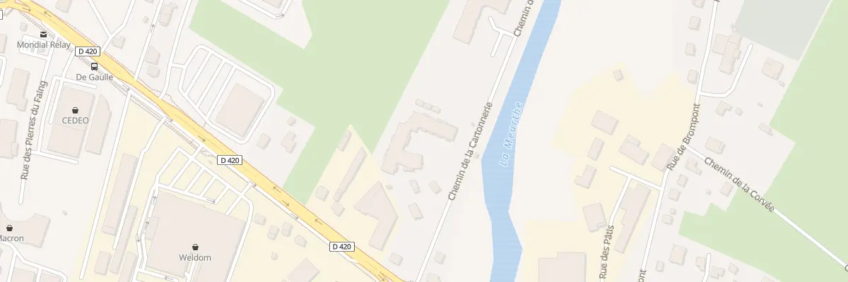 Plan du 183 Che de la Cartonnerie à Sainte-Marguerite