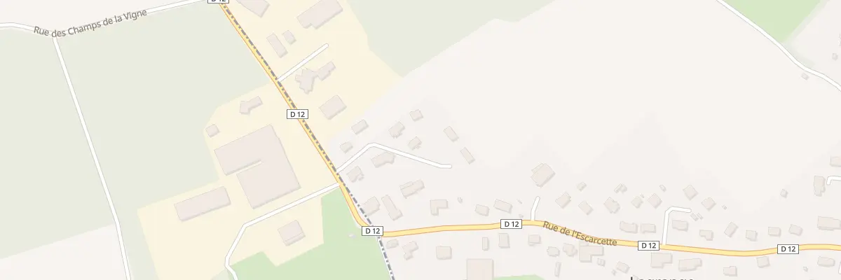 Plan du 12B Rue des grands Champs à Lagrange