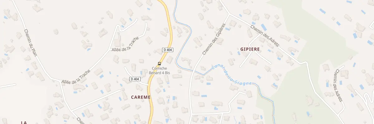 Plan du 325 Che des Gipières à Mouans-Sartoux