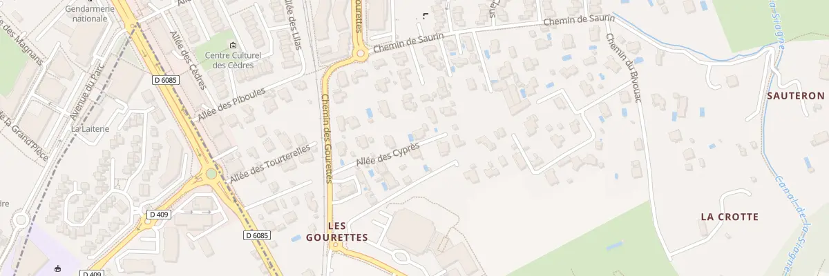 Plan du 119 All des Cyprés à Mouans-Sartoux