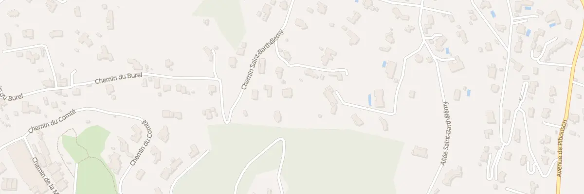 Plan du 1001B Che Saint Barthelemy à Mougins