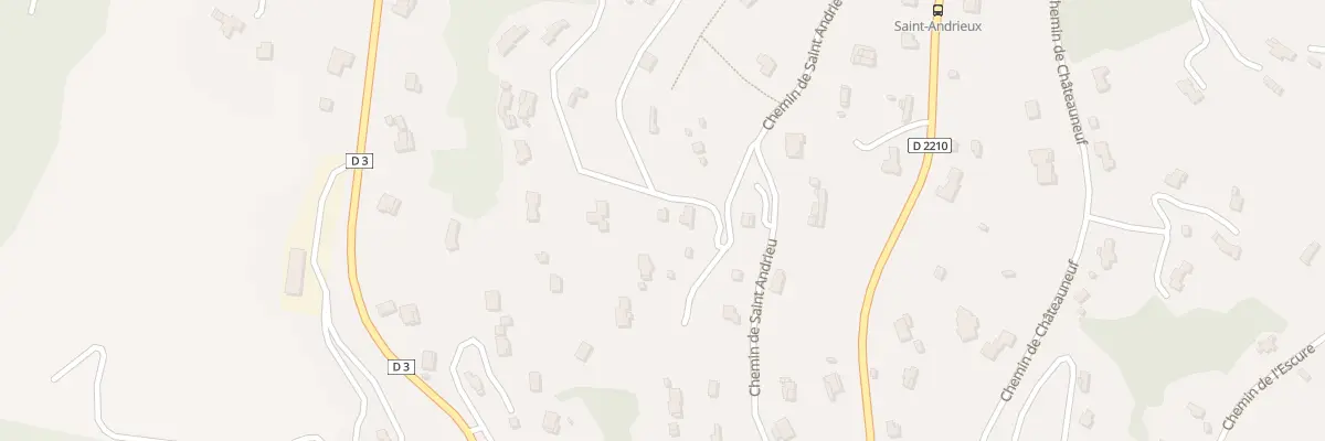 Plan du 165 Che des Genets au Bar-sur-Loup