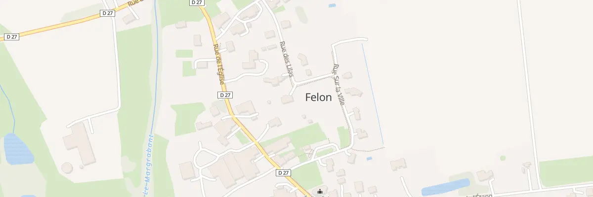 Plan du 10 Rue des Lilas à Felon
