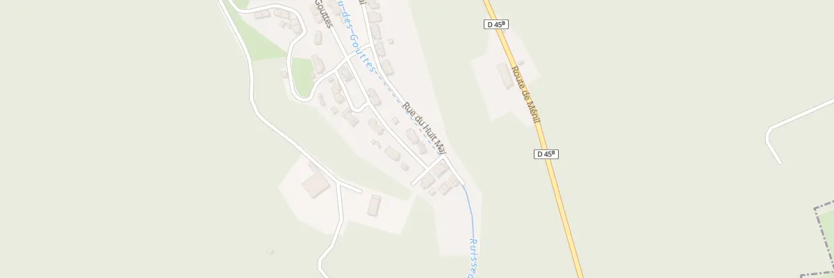 Plan du 55 All des Gouttes à Senones