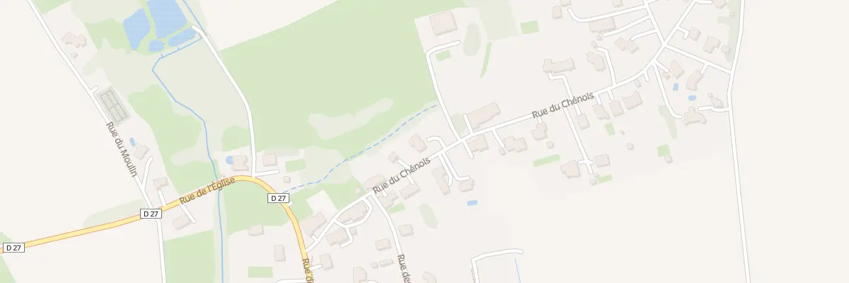 Plan du 5 Rue du Chénois à Felon
