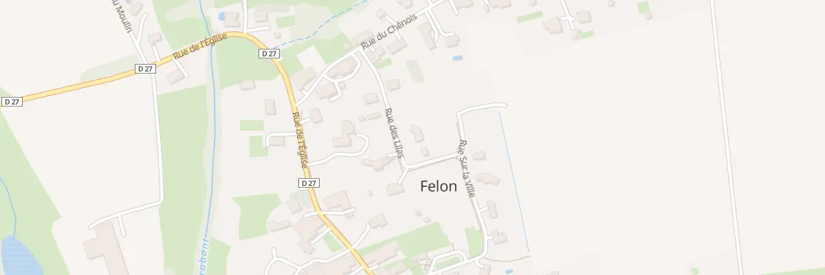 Plan du 5 Rue des Lilas à Felon