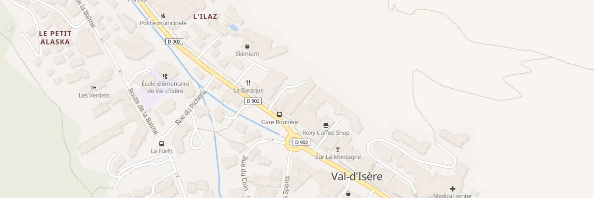 Plan du 773 Av Olympique à Val-d’Isère