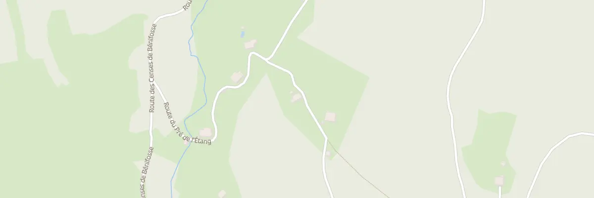Plan du 570 Rte du Pré de Feigne à Mandray