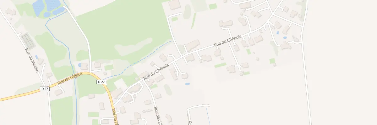 Plan du 12 Rue du Chénois à Felon