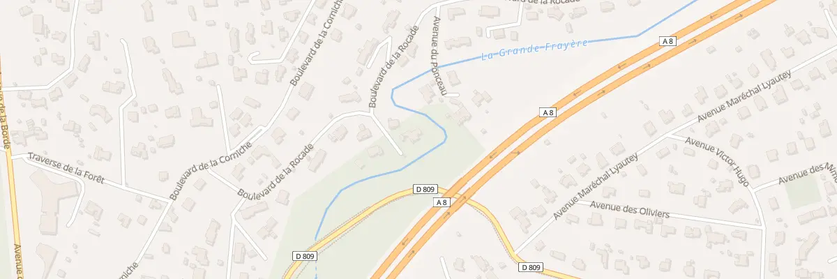 Plan du 53 Imp des Eucalyptus Aubarede à Mougins