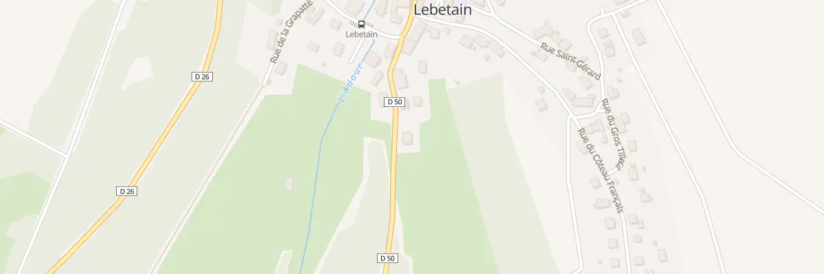 Plan du 13 Rue du Bois de Sesmont à Lebetain