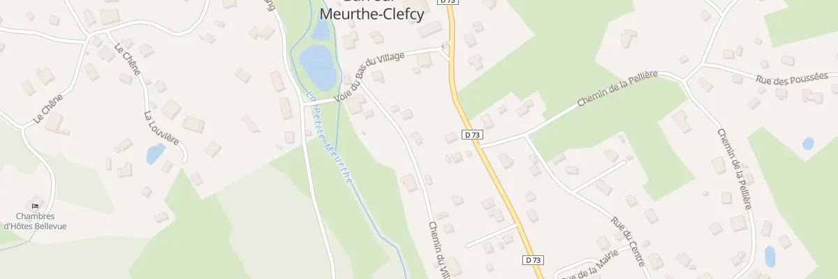 Plan du 91 Che du Village à Ban-sur-Meurthe-Clefcy