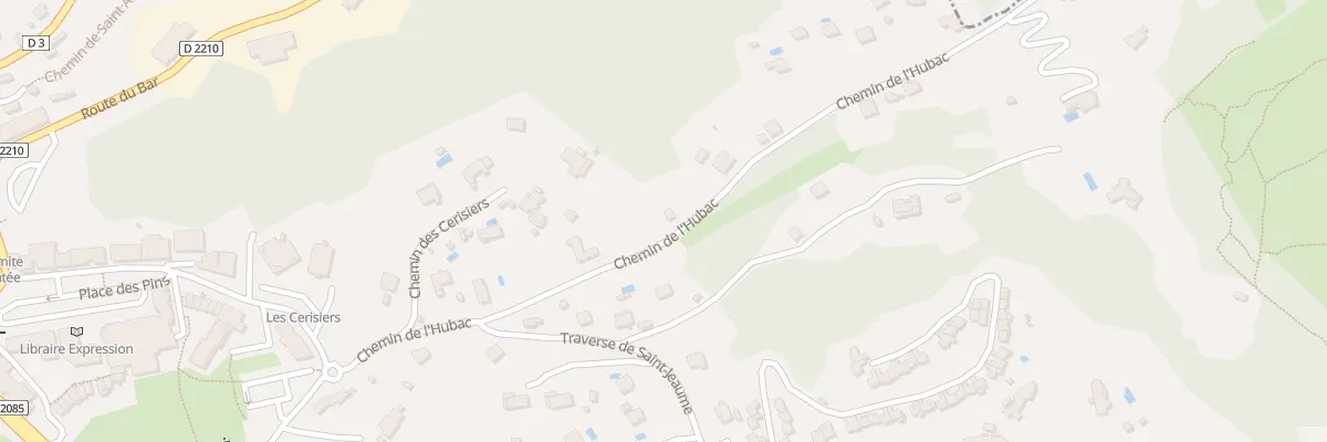 Plan du 445B Che de l’Hubac à Châteauneuf-Grasse