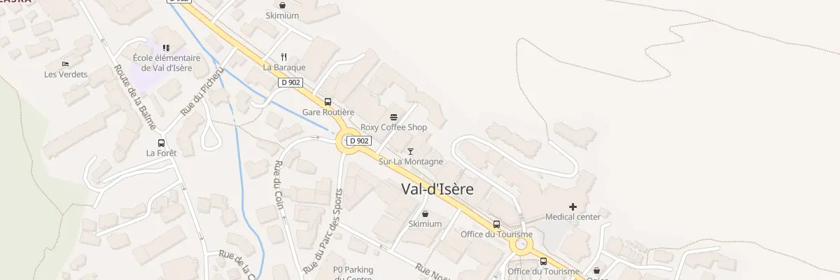 Plan du 893 Av Olympique à Val-d’Isère