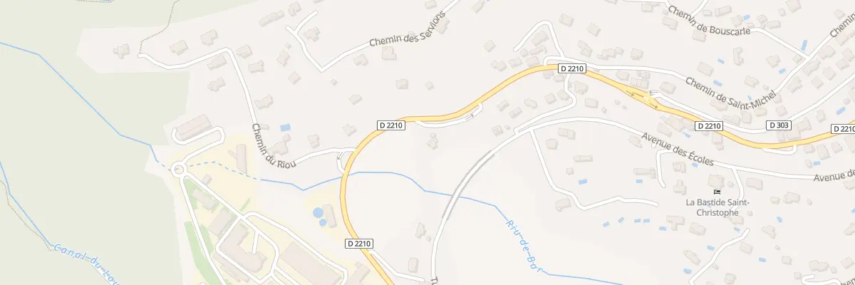Plan du 181 Rte de Grasse au Bar-sur-Loup