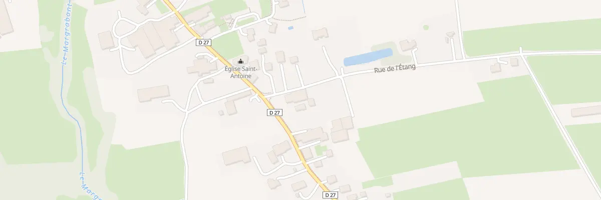 Plan du 2 Rue de l’Etang à Felon