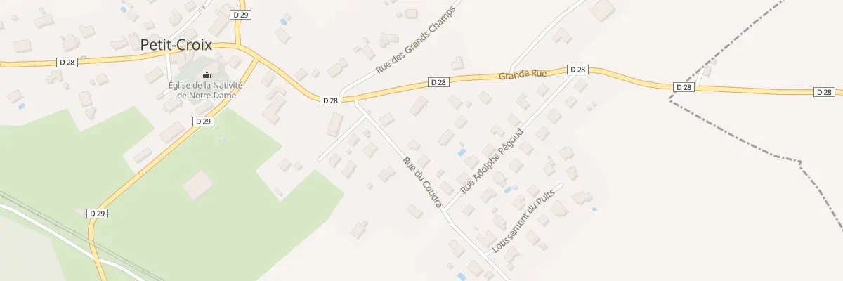 Plan du 3 Rue du Coudra à Petit-Croix