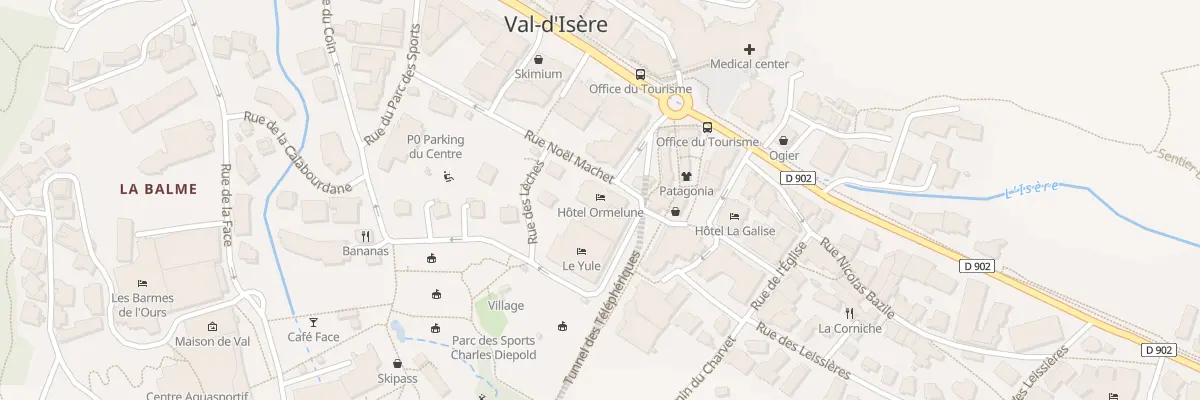 Plan du 10 Rue du Cocor à Val-d’Isère