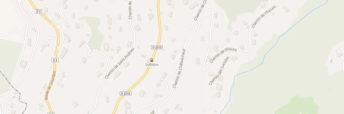 Plan du 2508 Che de l’Escure au Bar-sur-Loup