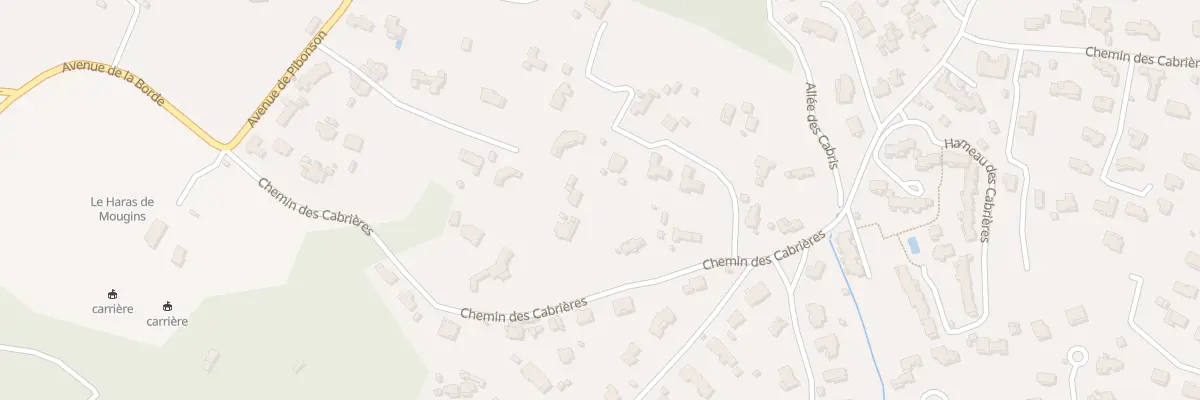 Plan du 1614B Che des Cabrières à Mougins