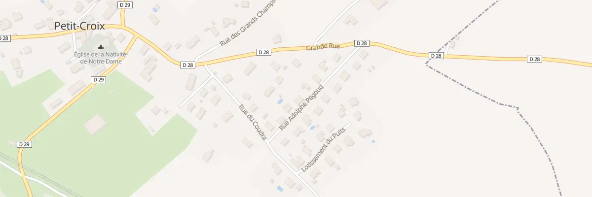 Plan du 10 Rue Adolphe Pegoud à Petit-Croix