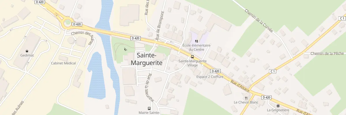 Plan du 218 Rue d’Alsace à Sainte-Marguerite