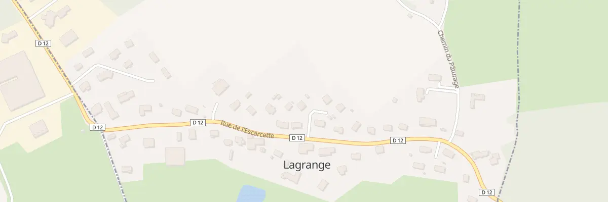 Plan du 1 Imp du Verger à Lagrange