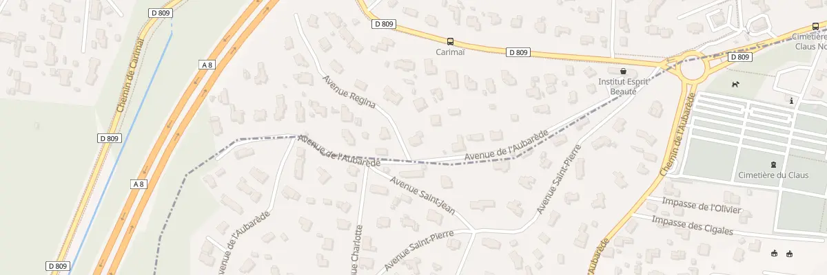 Plan du 312 Av de l’Aubarede à Mougins