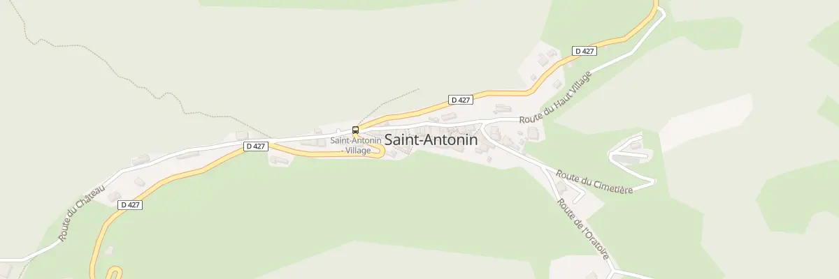 Plan du 5016 Le Village à Saint-Antonin