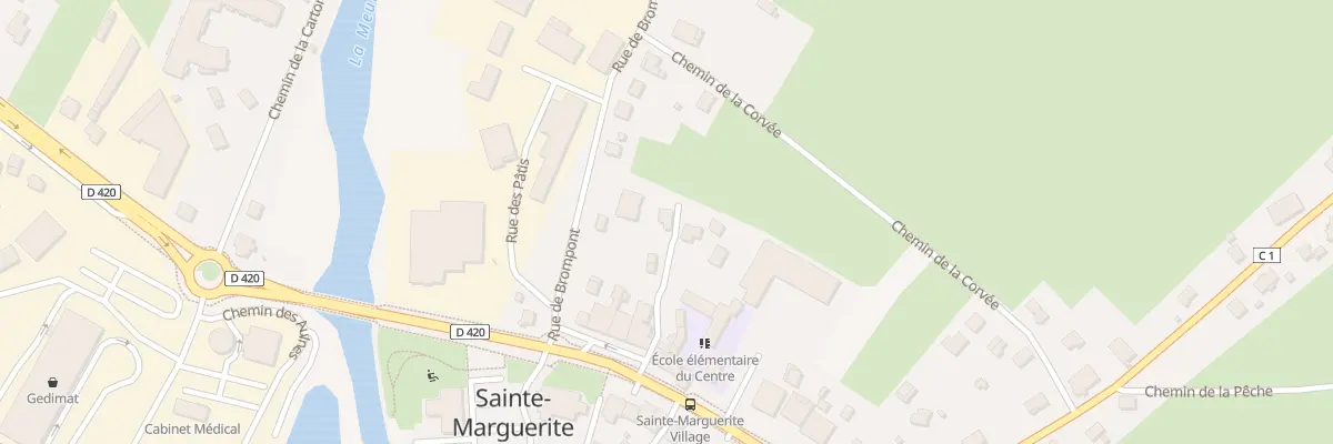 Plan du 217 Rue d’Alsace à Sainte-Marguerite