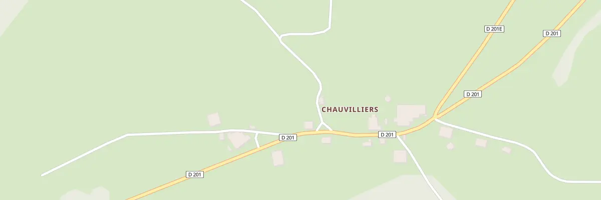 Plan du 5015 Le Hameau de Chauvilliers à Indevillers