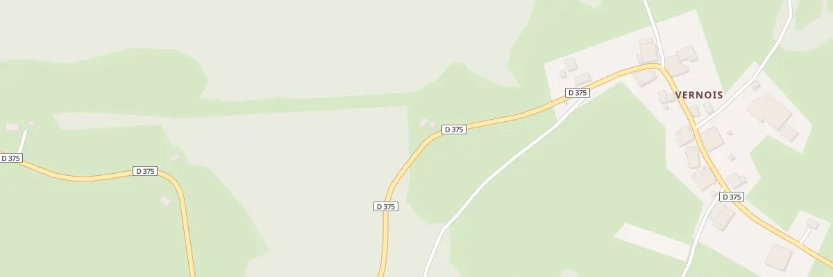 Plan du 16 Au Village Vernois à Glère