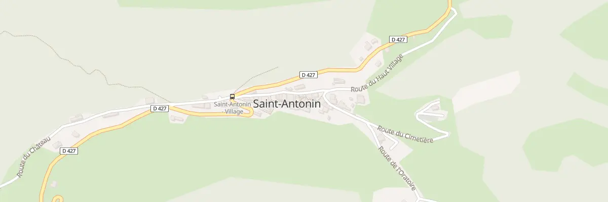 Plan du 5023 Le Village à Saint-Antonin