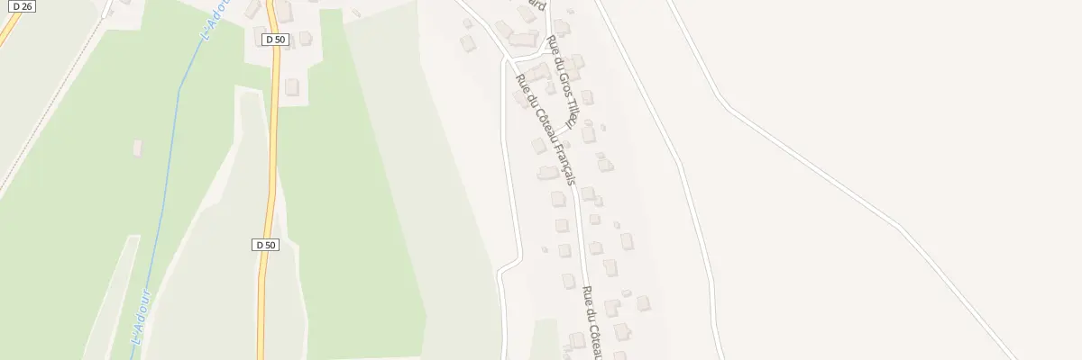 Plan du 16 Rue du Coteau Français à Lebetain