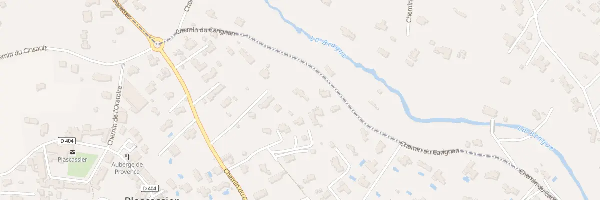 Plan du 36 Che du Carignan Plascassier à Grasse