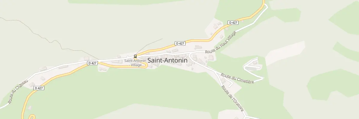 Plan du 5032 Le Village à Saint-Antonin