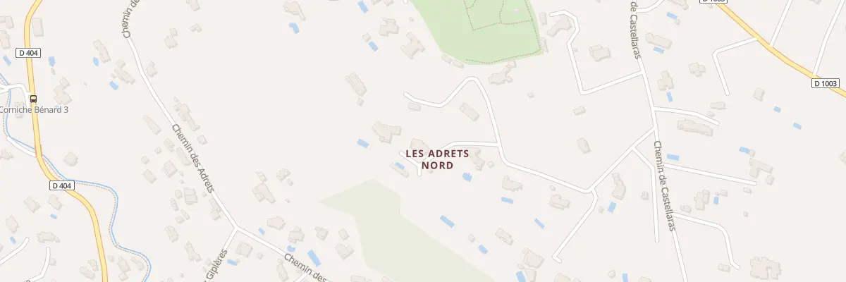Plan du 862 Che de Castellaras à Mouans-Sartoux
