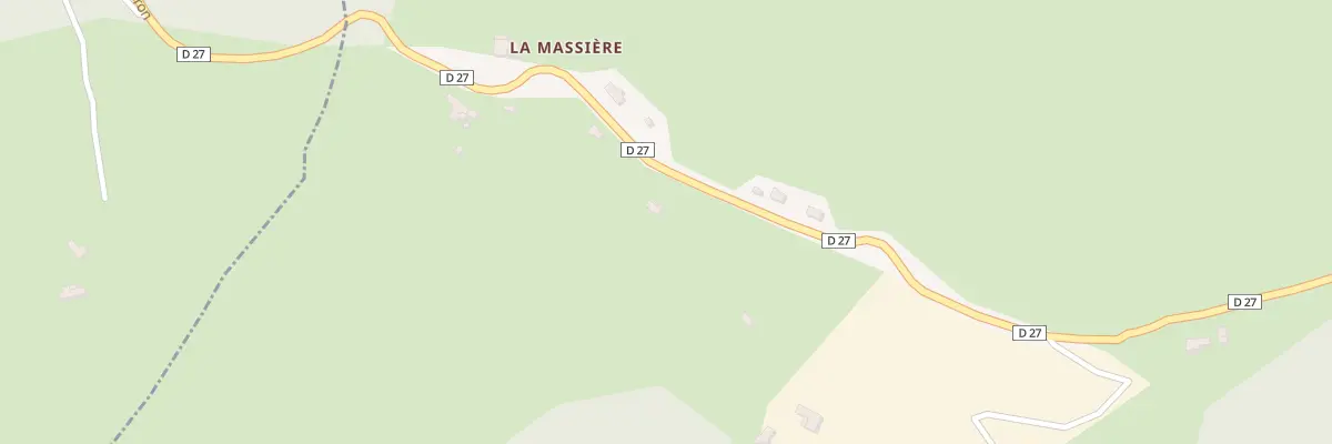 Plan du 5140 Fuont de la Vie à Ascros