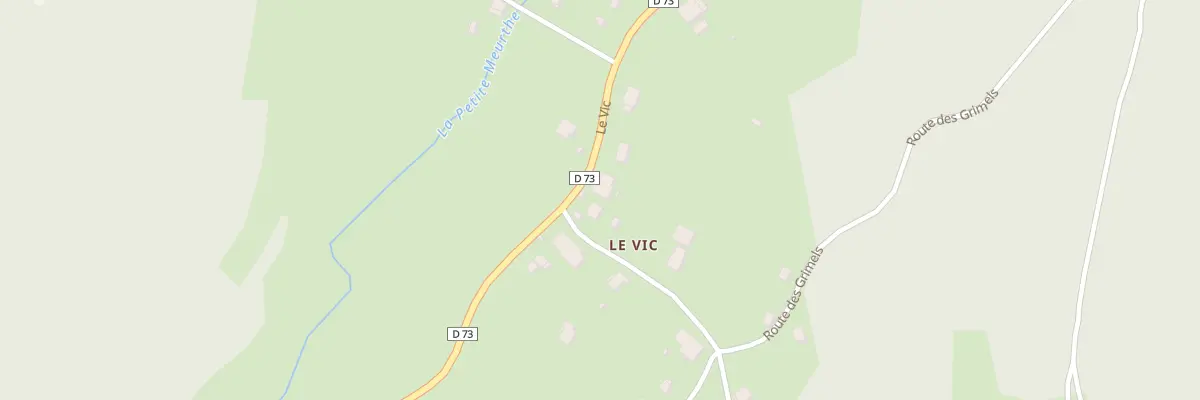Plan du 521 Le Vic à Ban-sur-Meurthe-Clefcy