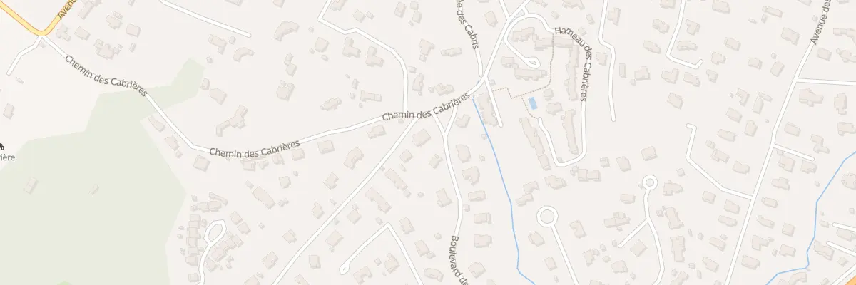 Plan du 1427 Che des Cabrières à Mougins