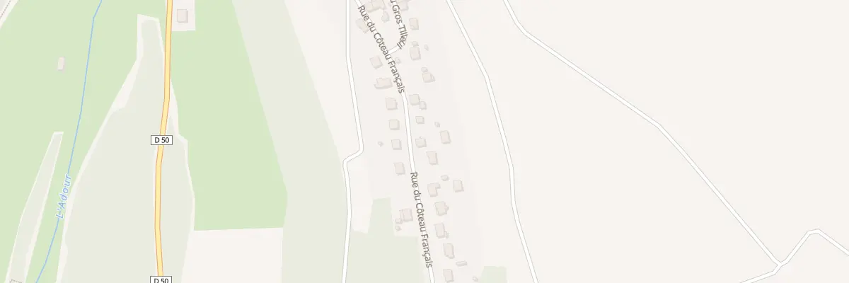 Plan du 13 Rue du Coteau Français à Lebetain